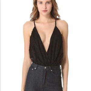 Alice + Olivia Ballerina Lace Bodysuit